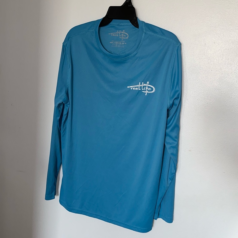 Reel life unisex long sleeve Tee